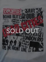 80S　THE EXPLOITED DEAD CITIES Tシャツ