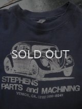80s PARTS＆MACHINING SHOP Tシャツ