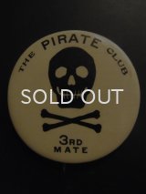 50s THE PIRATE CLUB 缶バッジ