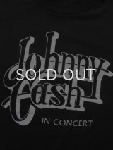 80s Johnny Cash コンサートTシャツ