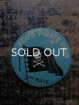 30〜40s POPS PIRATE CLUB 3rd MATE 缶バッジ