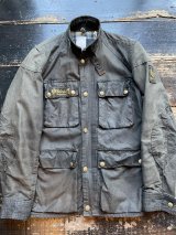 80s イングランド製 belstaff オイルド ジャケット