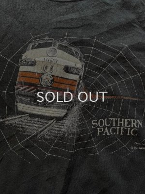 画像1: 80〜90s southern pacific 蜘蛛の巣 スウェット