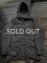 80s woolrich USA製 黒 ボロ マウンテンパーカー