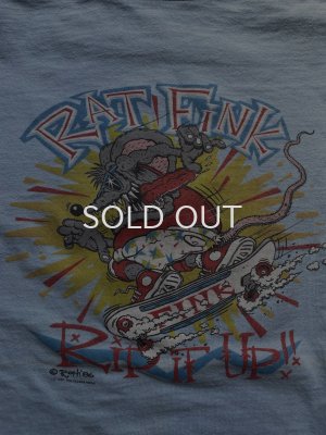 画像1: 80s ed roth rat fink Tシャツ