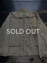 1960s 転写紙 カスタム ジップジャケット