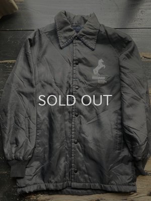 画像1: 1970〜80s 裏ボア 黒 コーチジャケット