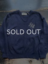 1960s〜PURITAN  Vネック ウール ニット