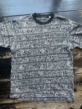 90s vision スカル 総柄 Tシャツ