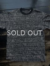 90s vision スカル 総柄 Tシャツ