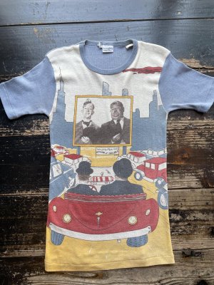 画像1: 70s ローレル&ハーディ Tシャツ