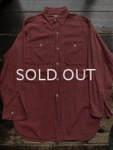 1950s UNCLE SAM マチ付き コットン シャツ