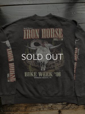 画像1: 90s IRON HORSE BIKE WEEK USA製 スウェット