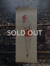 1940〜1950s ピンナップガール 転写紙