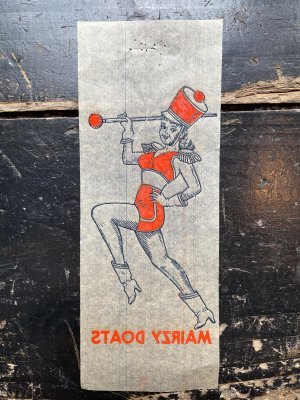 画像1: 1940〜1950s チアリーダー 転写紙