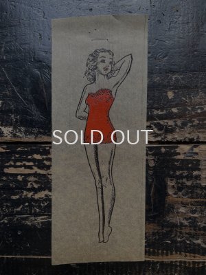 画像1: 1940〜1950s ピンナップガール 転写紙