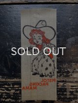 1940〜1950s カウガール 転写紙