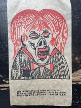 1960s モンスター ゾンビ 転写紙