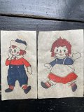 1970s ラガディ アン&アンディ 転写紙