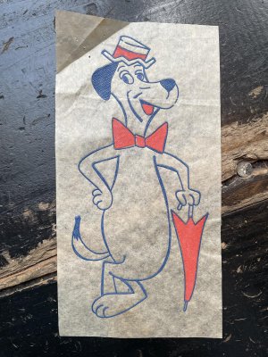 画像1: 1960s ハンナバーベラ バックルベリーハウンド 転写紙