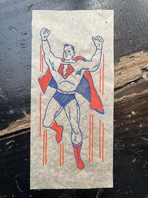 画像1: 1950s キャプテンマーベル シャザム 転写紙