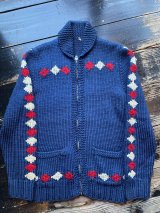 1960s〜ダイヤ柄 カウチン セーター