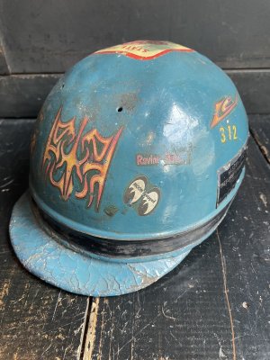 画像1: 1950〜1960s デカール カスタム モーターサイクル ヘルメット