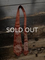 1940〜1950s スパイダーウェブ柄 ネクタイ