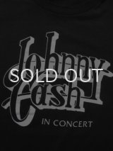 画像: 80s Johnny Cash コンサートTシャツ