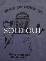 画像: 80s ROCK ON DOWN TO Tシャツ