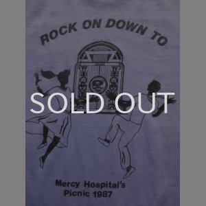 画像: 80s ROCK ON DOWN TO Tシャツ