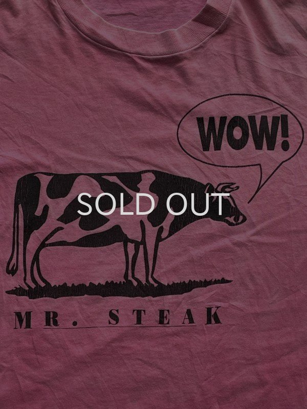 画像1: 90s MR STEAK Tシャツ