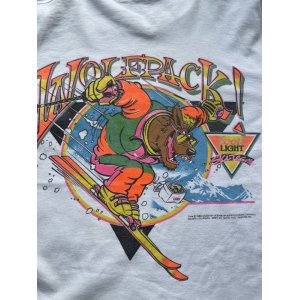 画像: 80s カナダ製 スキーチーム Tシャツ