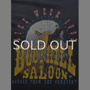 画像: 90s BOOTHILL SALOON バイク イベント Tシャツ