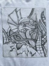 画像: 80s ドラゴン Tシャツ