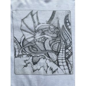 画像: 80s ドラゴン Tシャツ