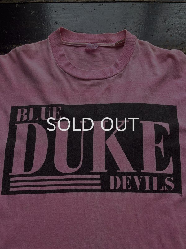 画像1: 80〜90s DUKE blue devils タイダイ染めTシャツ