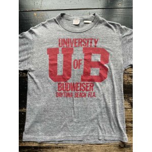 画像: 80s U of B バドワイザー カレッジ Tシャツ