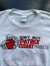 画像: 80s PATRiCk CUDAHY 製品 購入禁止 Tシャツ