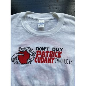 画像: 80s PATRiCk CUDAHY 製品 購入禁止 Tシャツ