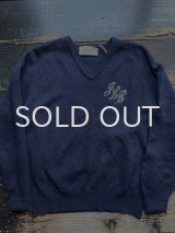 画像: 1960s〜PURITAN  Vネック ウール ニット