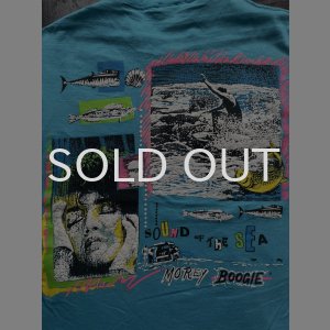 画像: 80〜90s USA製 発泡プリント サーフ Tシャツ