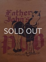 画像: 80s USA戦 色褪せ 牛 プリント ボロ Tシャツ