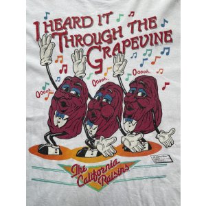 画像: 80〜90s カリフォルニアレーズン Tシャツ
