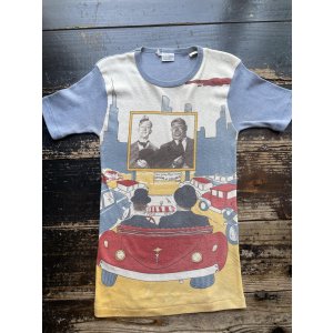 画像: 70s ローレル&ハーディ Tシャツ