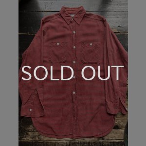 画像: 1950s UNCLE SAM マチ付き コットン シャツ