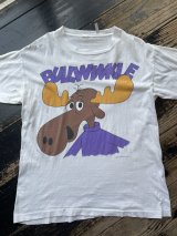 画像: 90s ブルウィンクル ビッグプリント Tシャツ