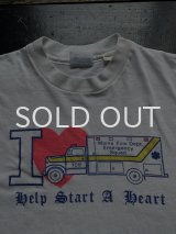 画像: 80s 救急車 USA製 Tシャツ