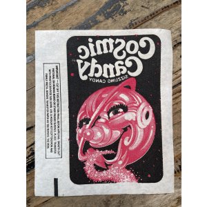 画像: 1970s Cosmic Candy 転写紙