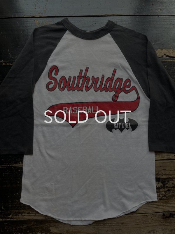 画像1: 90s BAT GIRL ベースボール Tシャツ